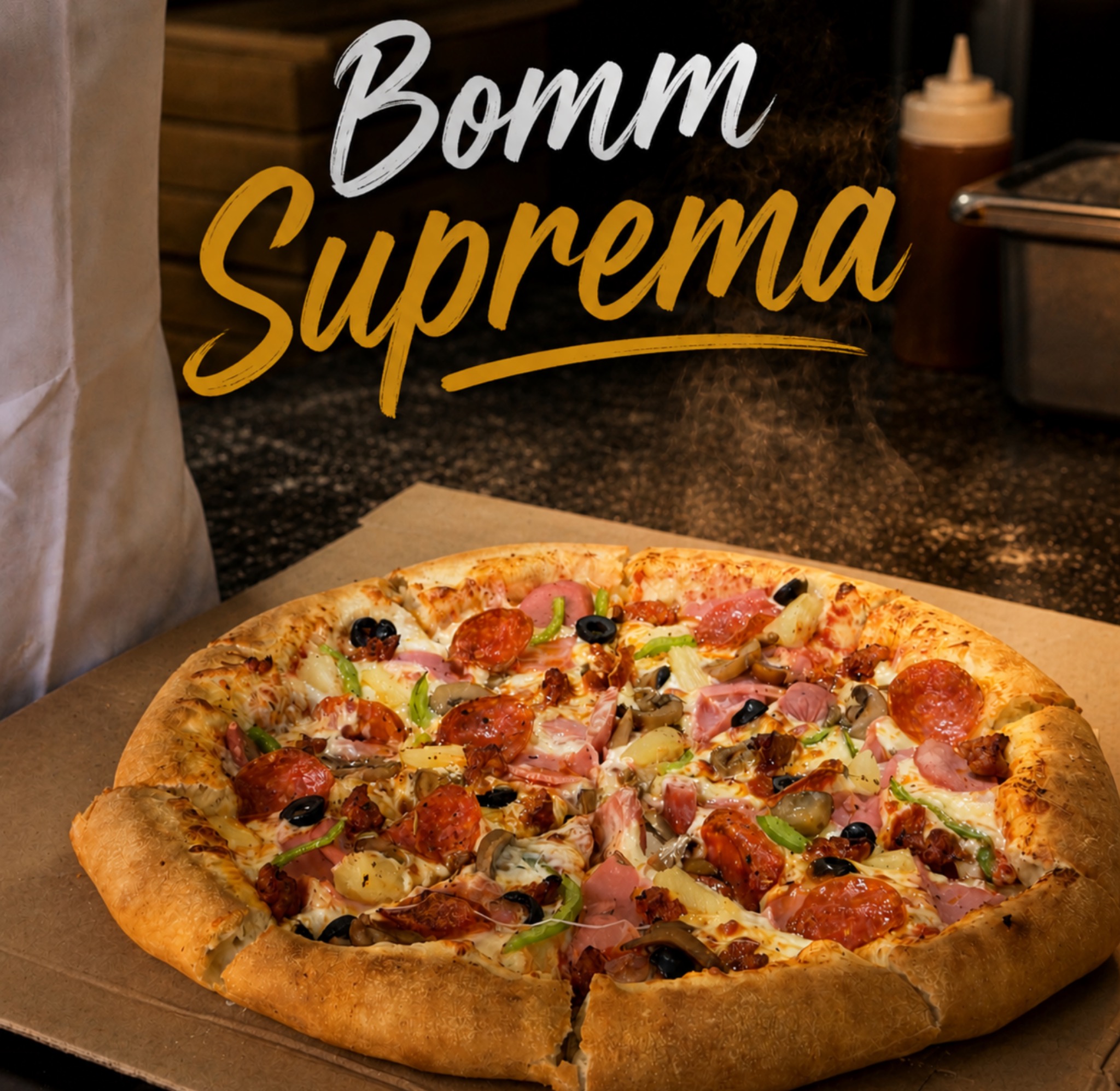 Bomm Suprema, pizza favorita del mes